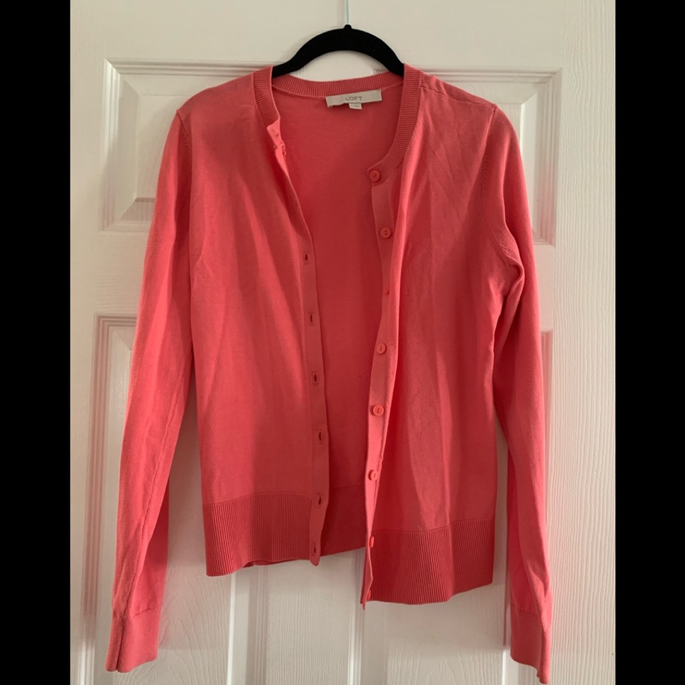 The Loft Cardigan Pink Size Small